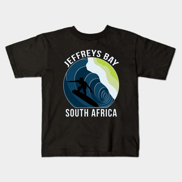 Jeffreys Bay South Africa Kids T-Shirt by DiegoCarvalho